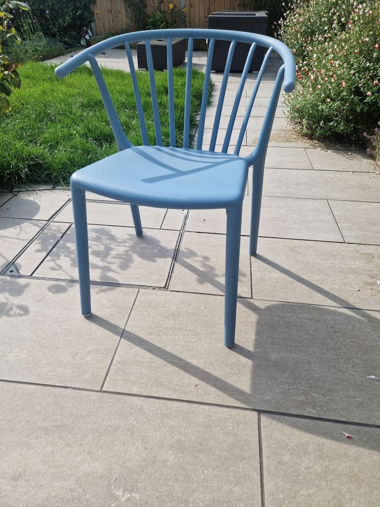 Resol Woody Armchair Retro Blue-38869