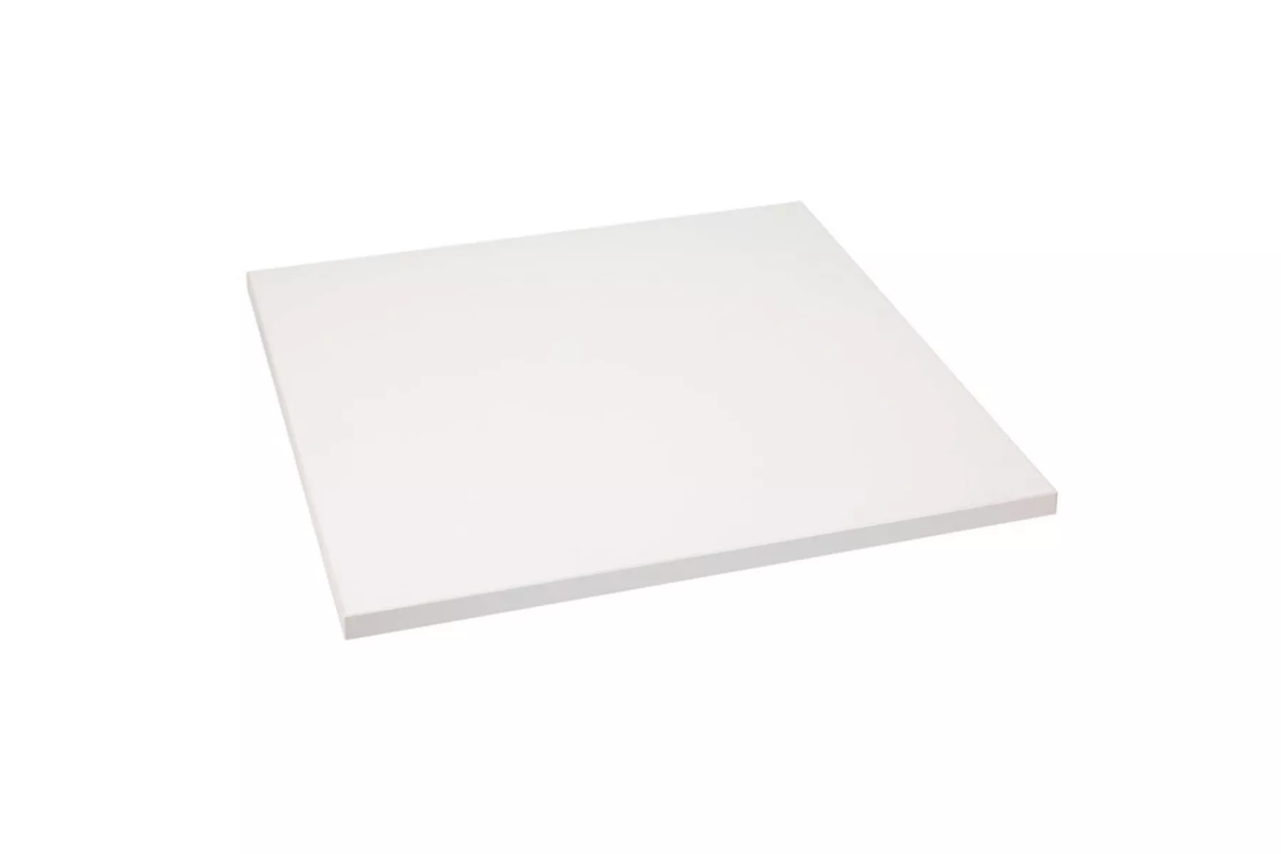 Laminate Table White Square 700mm-29443