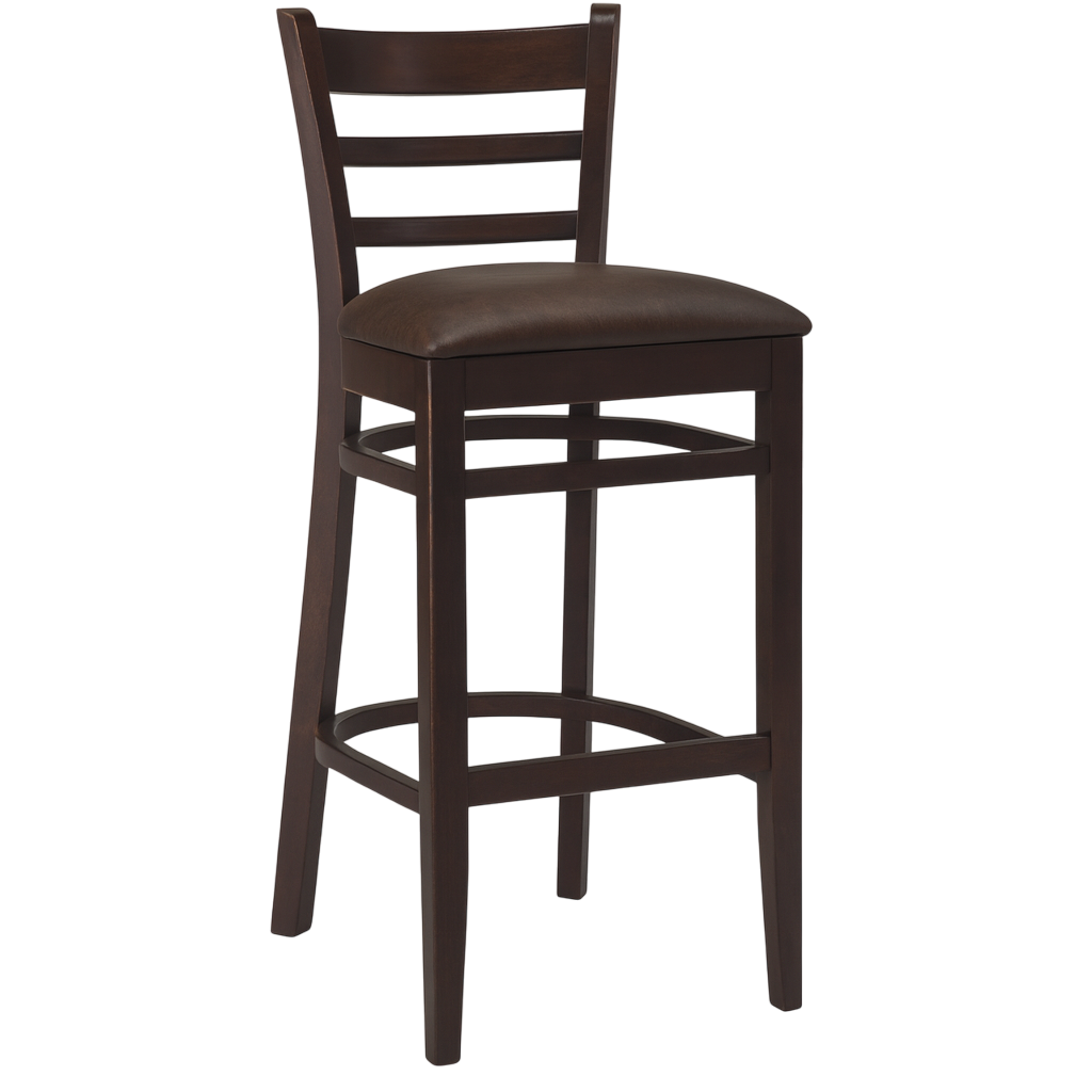 Barstool Oxford Dark Brown-0