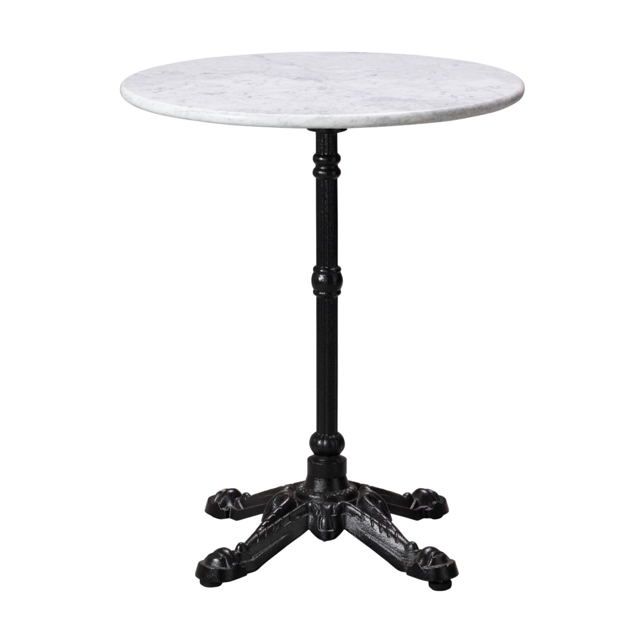 Bistro Dining Table Real Marble Round -0