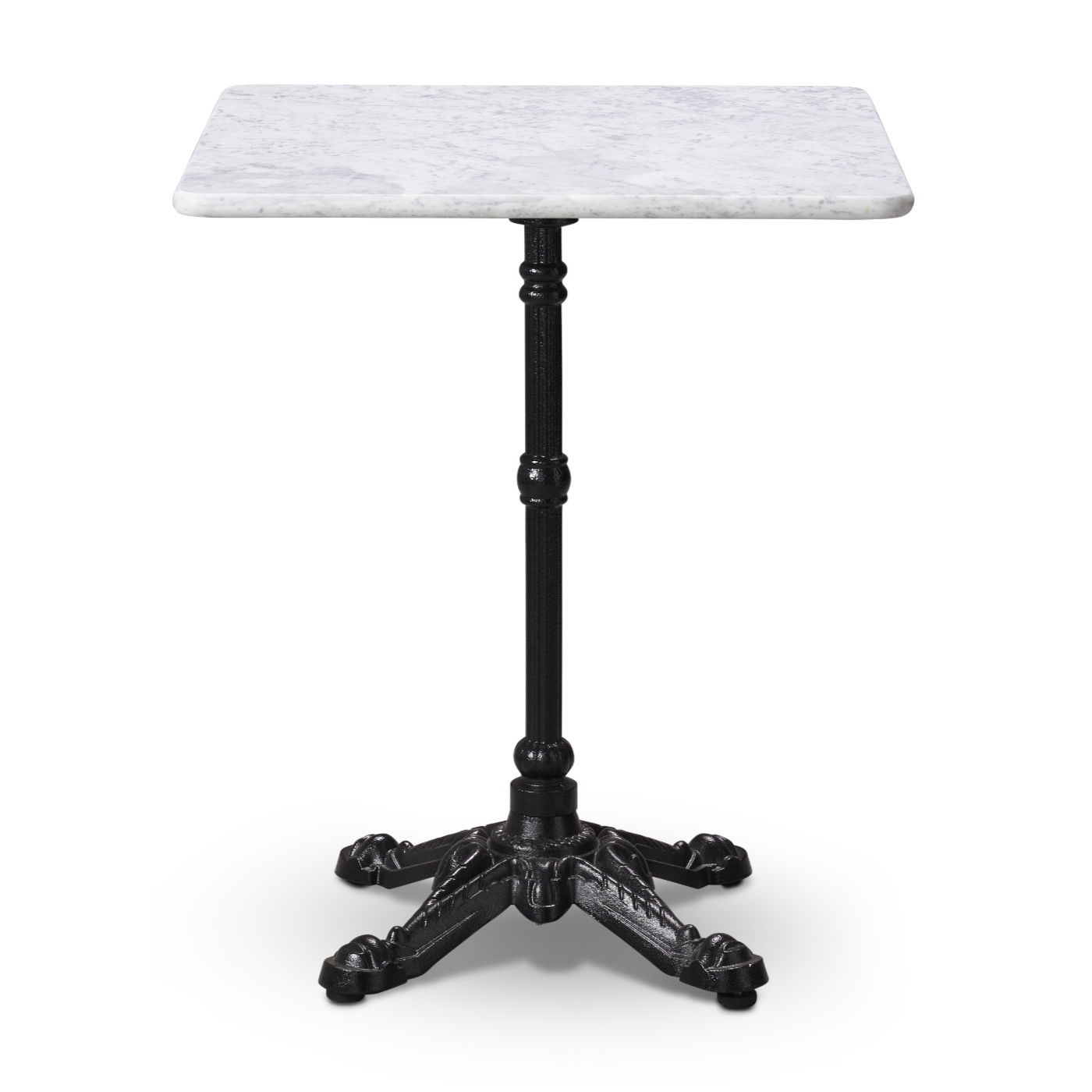 Bistro Dining Table Real Marble Square-0