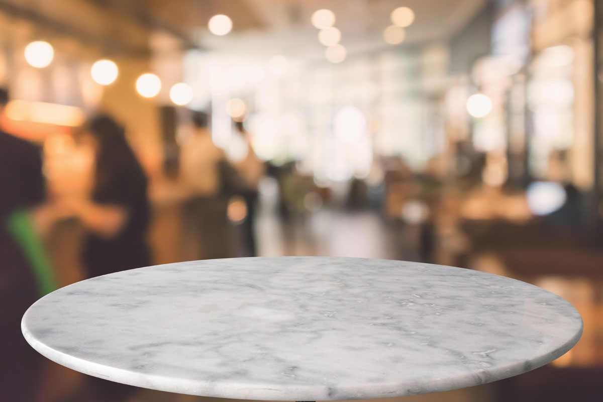 Solid Real Marble Dining Table Round -31072