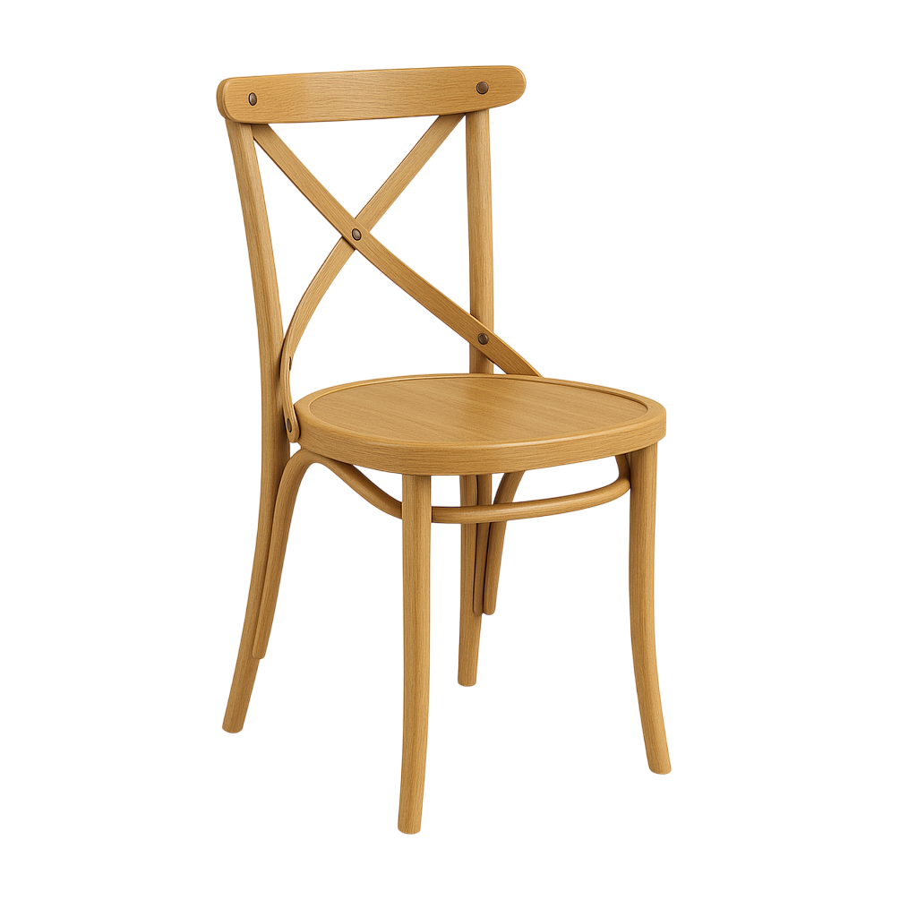 Fameg Bentwood Chair A- 8810 Oak Finish-37360