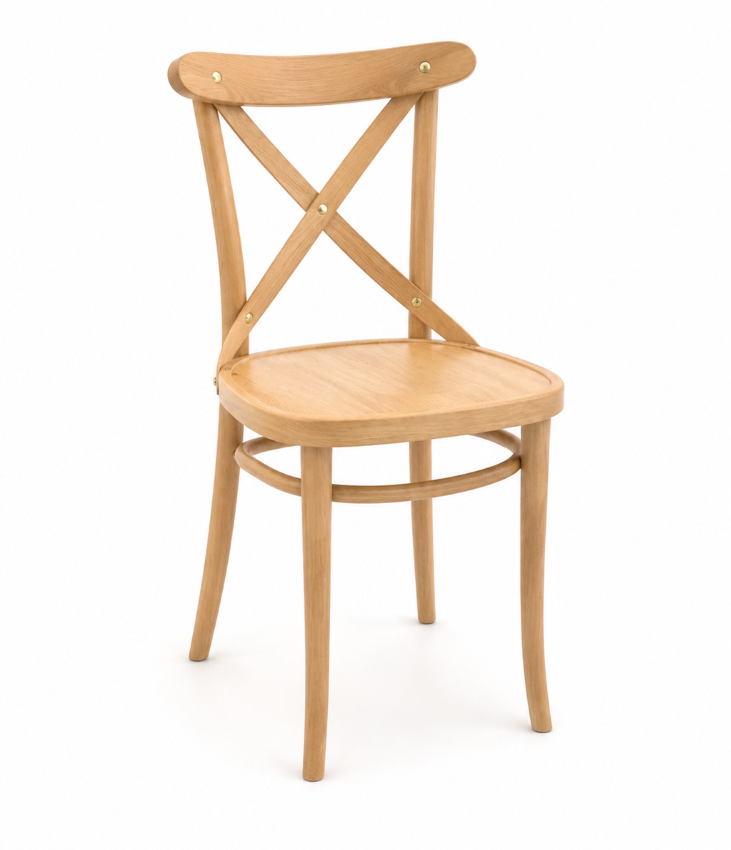 Fameg Bentwood Chair A- 8810 Oak Finish-0