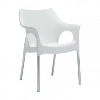 SCAB design Ola Armchair White-0