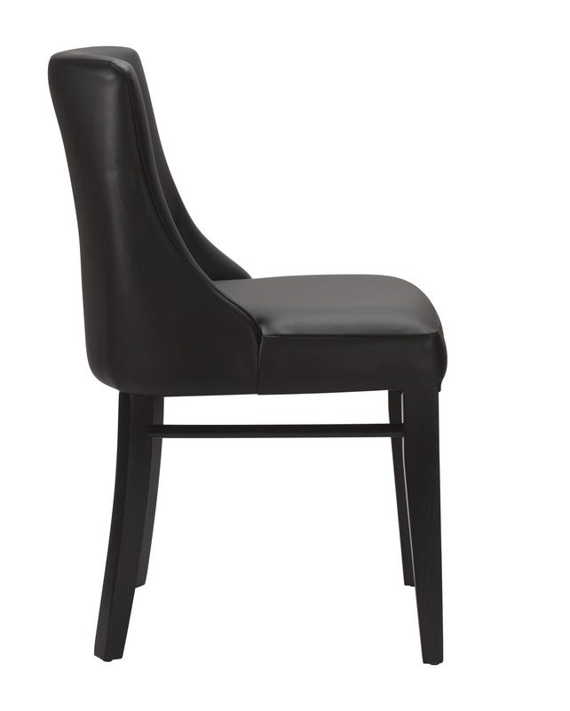 Merrion Side Chair Black / Black-37793
