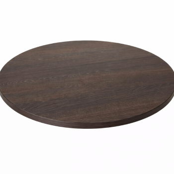 Laminate Table Top Dark Oak 680mm Round-0