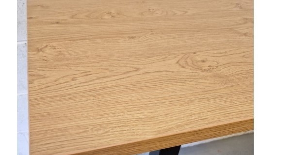 Bistro High Bar Table Oak Round-34312