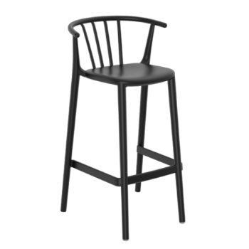 Resol Woody Stool Black-0