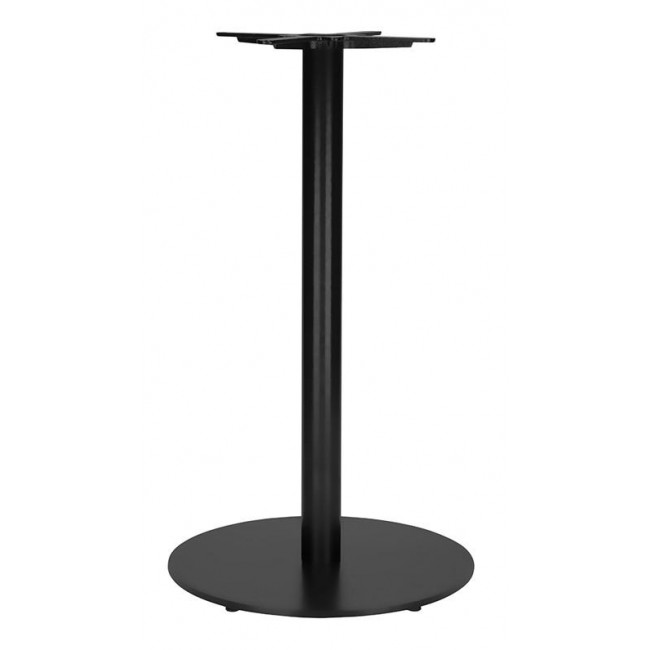 Cast Iron Slimline Poseur Height Table Base Round Large