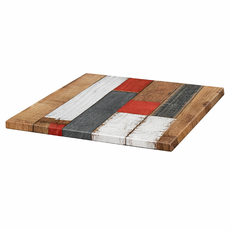 Werzalit Table Top Kbana Red -0