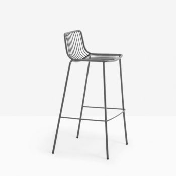 Pedrali Nolita Stool 3658 Anthracite Grey-0
