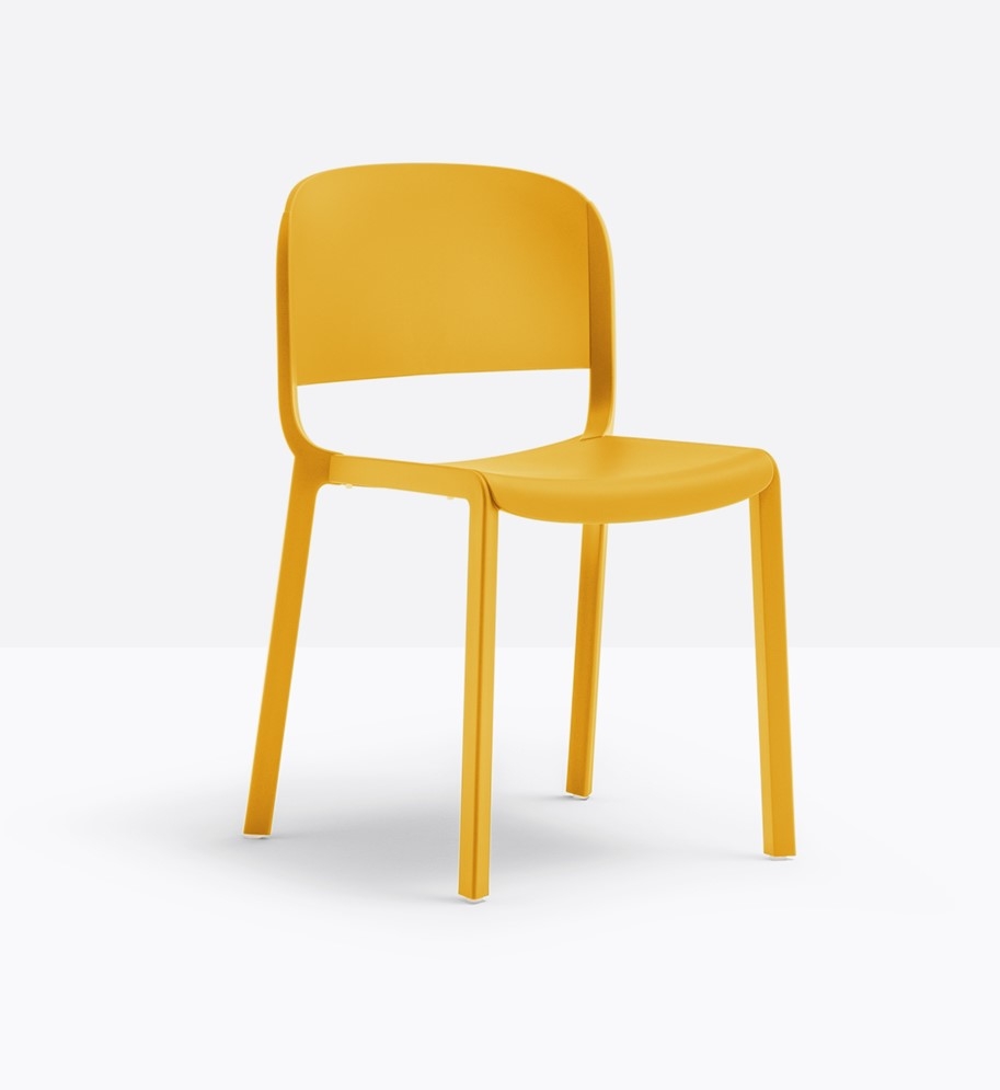 Pedrali Dome 260 Chair Yellow-0