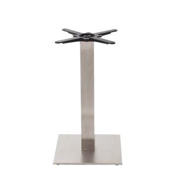 Dining Height Stainless Steel Table Base Square-0