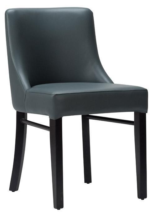Merrion Side Chair Iron Grey / Black-0