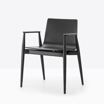 Pedrali Malmo Armchair 395 Black-0