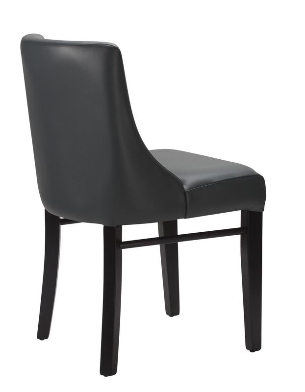 Merrion Side Chair Iron Grey / Black-37799