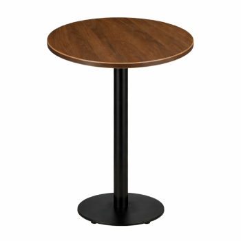 High Bar Table Walnut Round-0