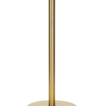 Brass Poseur Height Table Base Round-0