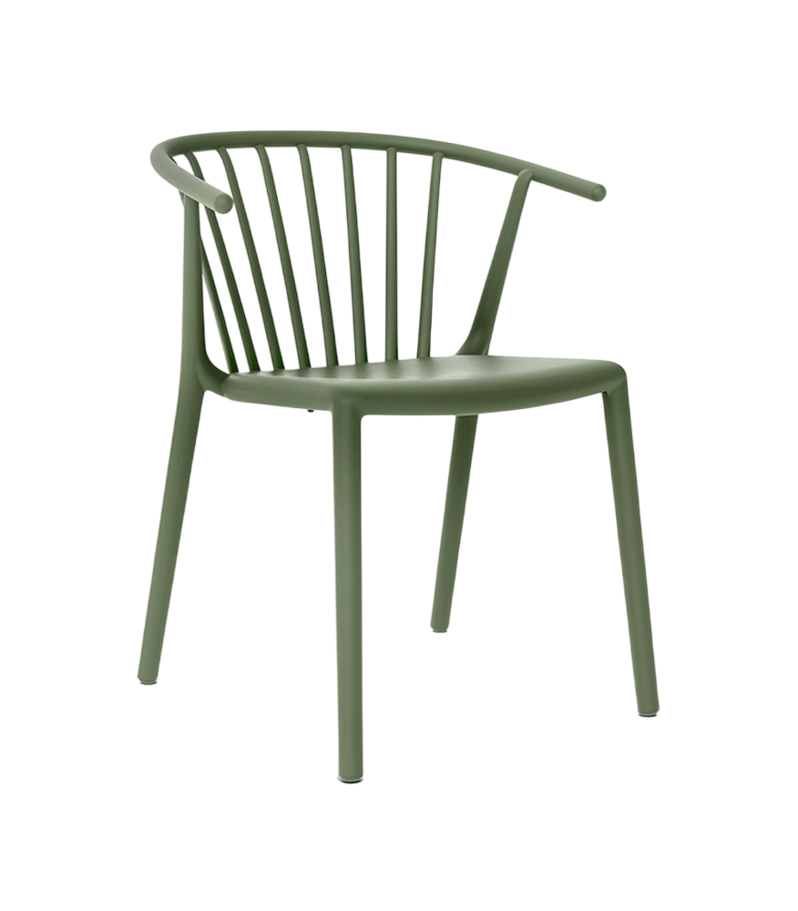 Resol Woody Armchair Green Grey-0