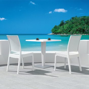Siesta Florida Rattan Style Chair White-39011