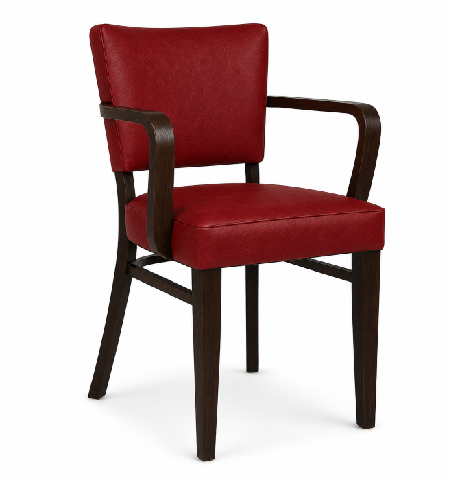 Armchair Tulip Vintage Rust