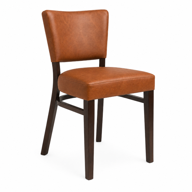 Dining Chair Tulip Vintage Tan