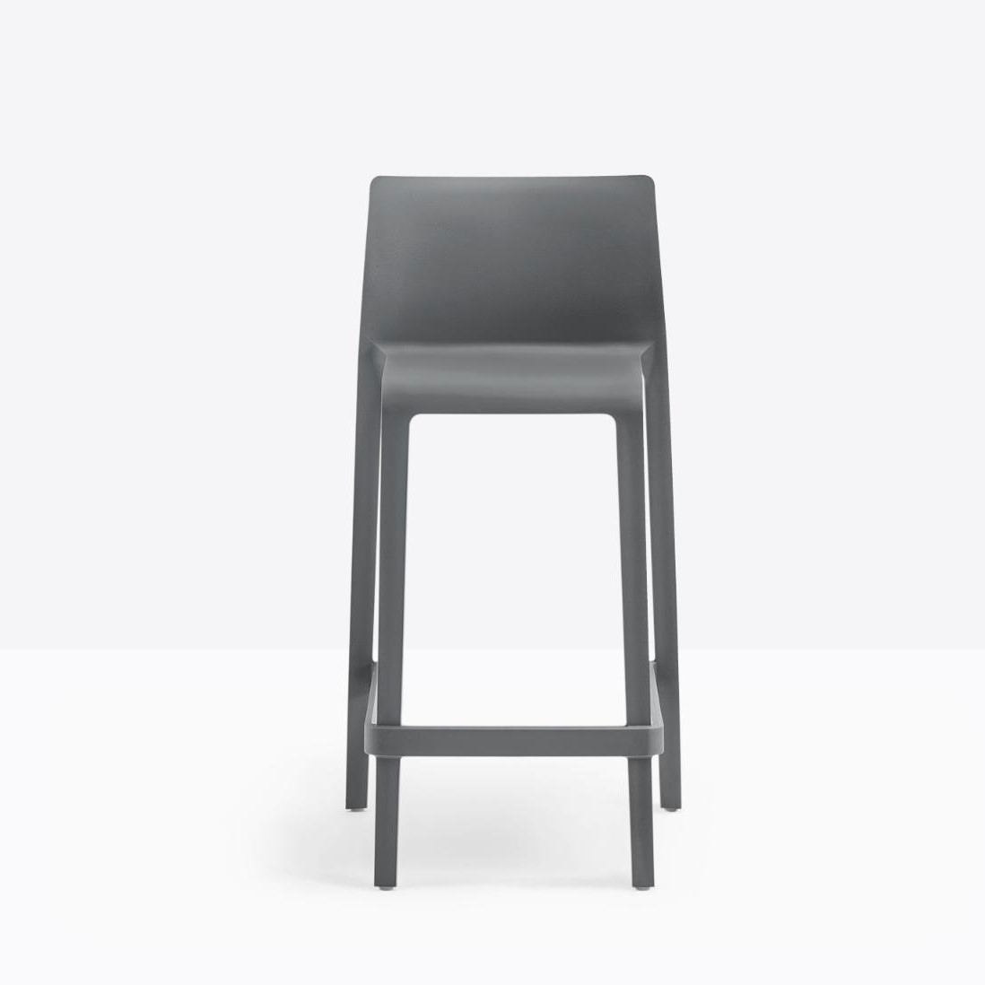 678 Pedrali Volt Stool Anthracite Grey