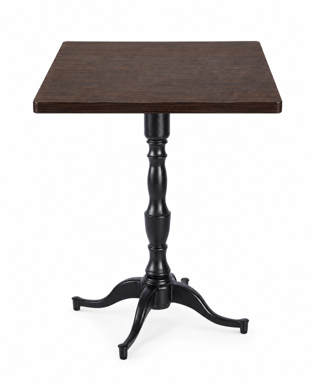 680 x 680mm Square Queen Ann Dining Table