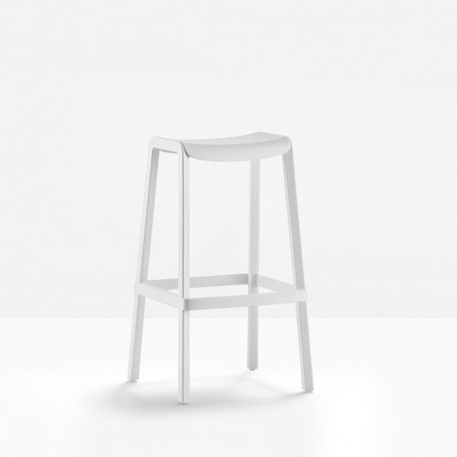 Pedrali Dome Stool 268 White