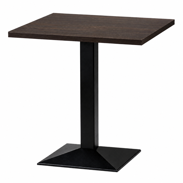 Pyramid Dining Height Table Square Dark Oak